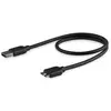 Startech Câble USB vers Micro USB USB3AUB50CMS Noir TU