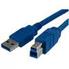 StarTech.com Startech - Câble usb 3.0 Type-A vers usb-b (Mâle/Mâle - 1 m) Bleu