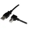 StarTech.com STARTECH Câble USB 2.0 Type A vers USB Type B Coudé à Gauche Mâle / Mâle - 2 m