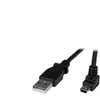 Startech Câble Mini USB - A vers Mini B coudé 90° vers le haut - 1 m - Noir