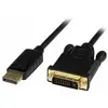 StarTech.com Startech Adaptateur DisplayPort vers DVI DP2DVIMM6BS Noir 1,8 m TU