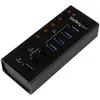 StarTech.com Hub USB 3.0 Alimenté de 4 ports avec Station de Recharge de 3 ports
