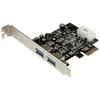 StarTech.com Carte Contrôleur PCI Express vers 2 Ports USB 3.0 avec UASP