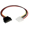 Startech Cable Adaptador Molex 4 Pines a SATA Hembra/Macho 30cm
