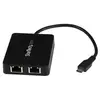 StarTech.com Adaptateur réseau USB-C vers 2 ports Gigabit Ethernet avec port USB