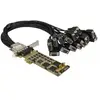 StarTech.com Startech Carte D´extension Pcie Pci-e 16 Ports Rs232 Db9