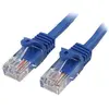 StarTech.com StarTech 0.5m Blue Snagless Cat5e Patch Cable
