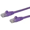 StarTech.com startech cable reseau cat6 utp sans crochet de 7 m - violet noir