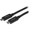 StarTech.com Câble StarTech USB-C vers USB-C 10 Gbit/s - 1 m - Noir
