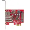 StarTech.com Carte PCI Express à 3 ports USB 3.0 et 1 port Gigabit Ethernet avec UASP