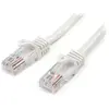 StarTech.com Câble réseau Cat5e UTP - STARTECH - 2m - RJ45 M/M - Anti-coupure - Blanc