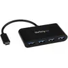 Hub USB-C - STARTECH.COM - 4 Ports - Alimenté par bus - USB 3.0 - Noir