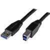StarTech.com Câble USB 3.0 Type-A vers USB Type-B de 5 m - M/M - Noir