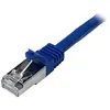 StarTech.com Câble réseau Cat6 blindé SFTP - M/M - 50 cm - Bleu