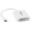 Adaptateur vidéo USB Type-C vers DVI - M/F - Blanc CDP2DVIW