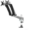 StarTech.com Startech ARMDUAL30 Soporte 2 Monitores Brazos Móviles VESA 75/100 Máx 18Kg
