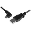 StarTech.com Câble StarTech USB-A vers micro-USB-A coudé (à gauche) USB 2.0 - 1 m - Noir