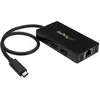 StarTech.com Hub USB-C à 3 ports avec Gigabit Ethernet - USB-C vers 3x USB-A - U