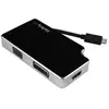 StarTech.com CDPVGDVHDB adaptateur graphique USB 3840 x 2160 pixels Noir, Argent
