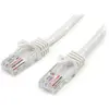 StarTech.com StarTech 0.5m White Snagless Cat5e Patch Cable