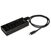 StarTech.com Concentrateur USB-C - STARTECH - 7 ports - USB 3.0 - Métal - Charge rapide