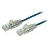 StarTech.com 1.5M SLIM CAT6 CABLE - BLUE - SNAGLESS - 28 AWG COPPER WIRE