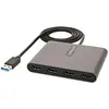 StarTech.com Startech Adaptateur USB 3.0 vers HDMI USB32HD4 Noir Gris Multicouleur 1 m TU