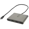 StarTech.com USBC2HD4 adaptateur graphique USB 1920 x 1080 pixels Gris