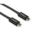 Startech Cable Thunderbolt 3 USB-C 40 Gbps Cable Compatible con Thunderbolt y USB 0.8m