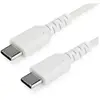 StarTech.com Câble StarTech USB-C vers USB-C 60 W USB 2.0 - 1 m - Blanc