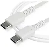 StarTech.com Câble StarTech USB-C vers USB-C 60 W USB 2.0 - 2 m - Blanc