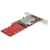 Adaptateur PCIe 3.0 x8 vers double SSD M.2 NVMe - Neuf