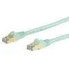 Câble réseau Ethernet RJ45 Cat6 de 10 m - Aqua - Neuf