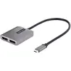 StarTech.com Hub USB-C MST à 2 Ports - Dual-DP 4K60Hz avec DP 1.4 et DSC - Répartiteur vidéo/audio - 2 x DisplayPort - de bureau