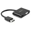 StarTech.com Câble Adaptateur DisplayPort vers HDMI / VGA Multiport
