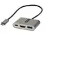 StarTech.com Startech Adaptateur USB C vers HDMI CDP2HDUACP2 Argent TU