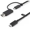 StarTech.com Câble StarTech USB-C vers USB-C 100 W 10 Gbit/s - 1 m - Noir