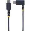 StarTech.com Câble StarTech USB-C vers USB-C coudé 60 W USB 2.0 - 2 m - Noir