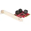 StarTech.com Carte contrôleur PCI-E avec 6 ports SATA III internes