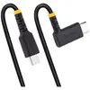 StarTech.com Câble StarTech USB-C vers USB-C coudé 60 W USB 2.0 - 1 m - Noir