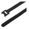 StarTech.com Startech Attaches pour câble B506I-HOOK-LOOP-TIES Noir 15 cm (50 Unités) TU