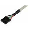StarTech.com USBPLATE Adaptateur de plaque femelle 2 ports USB A