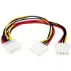 StarTech.com Câble Répartiteur en Y Molex - 1x LP4 Mâle 2x LP4 Femelle