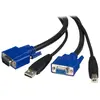 StarTech.com Câble pour switch KVM USB VGA de 3 m (SVUSB2N1_10)