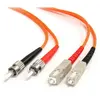 StarTech.com 2m Fiber Optic Cable - Multimode Duplex 62.5/125 LSZH - ST/SC - câble de réseau - 2 m