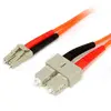 StarTech.com Startech Câble De Raccordement En Fibre Multimode Lc-sc 2m