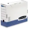 Fellowes Pack de 10 Boîte d'archives System Format A4+ 100 mm Bleu et Blanc