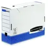 Fellowes Pack de 10 Boîte d'archives System Format A4+ 150 mm Bleu et Blanc
