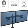 Support pour ordinateur Fellowes Reflex double écran 27" Noir