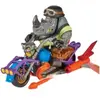 Boti Hélicoptère D´action Avec Figurine Rocksteady Tortues Ninja